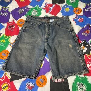 Vintage Y2K Levi Signature Carpenter Workwear Jeans Baggy Shorts Mens 32